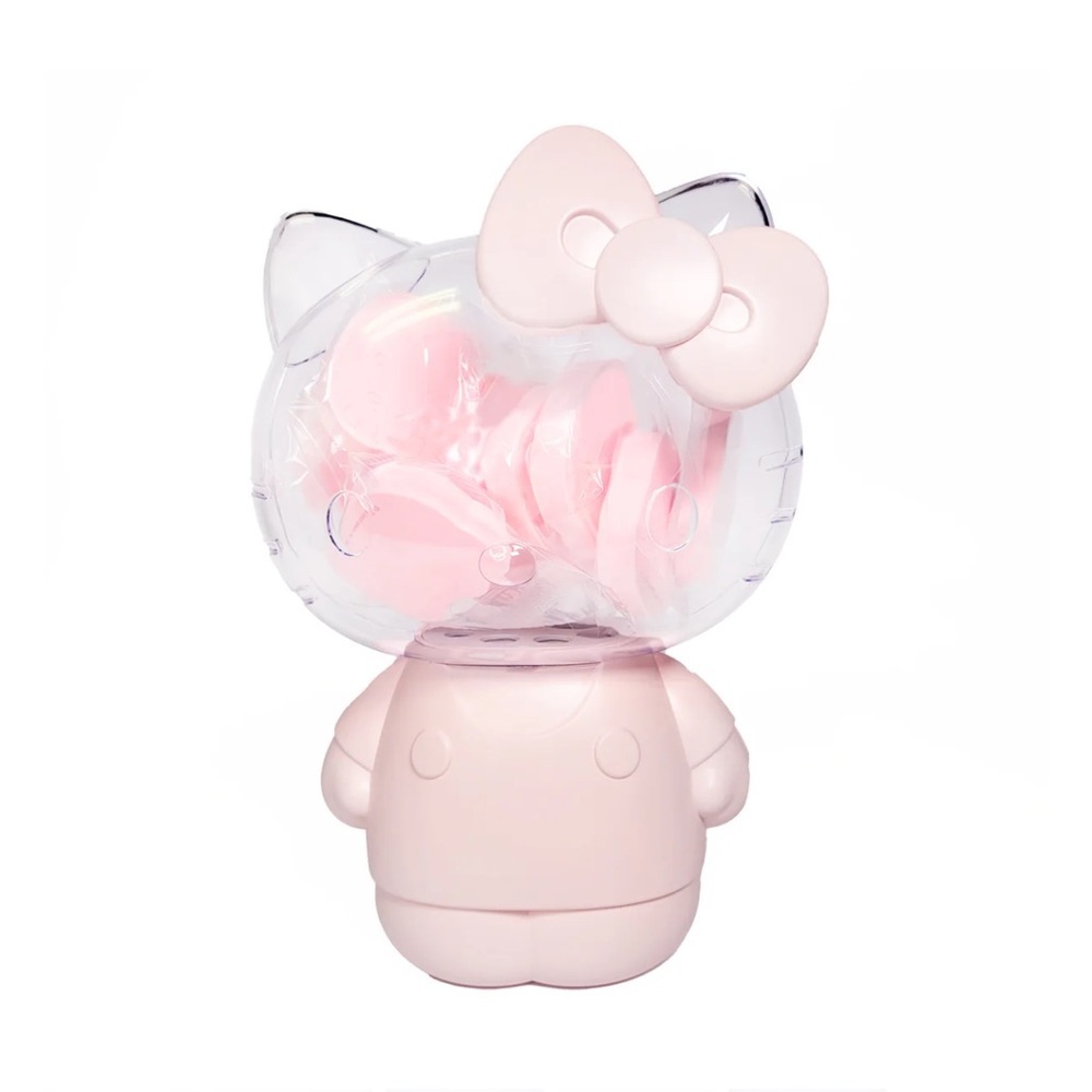 Hello Kitty Impressions Makeup Sponge Gift Set W/Container‎ Doll Matte Pink